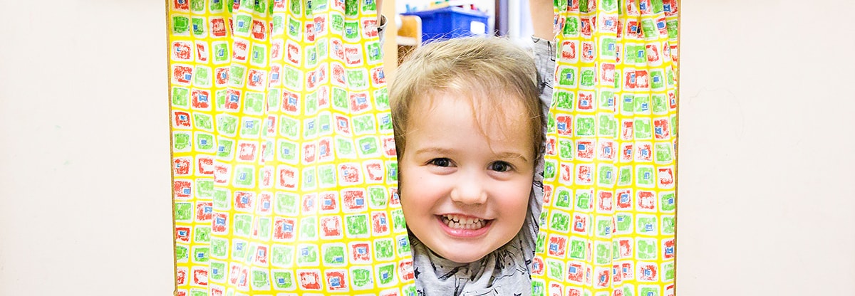 Child Playing House